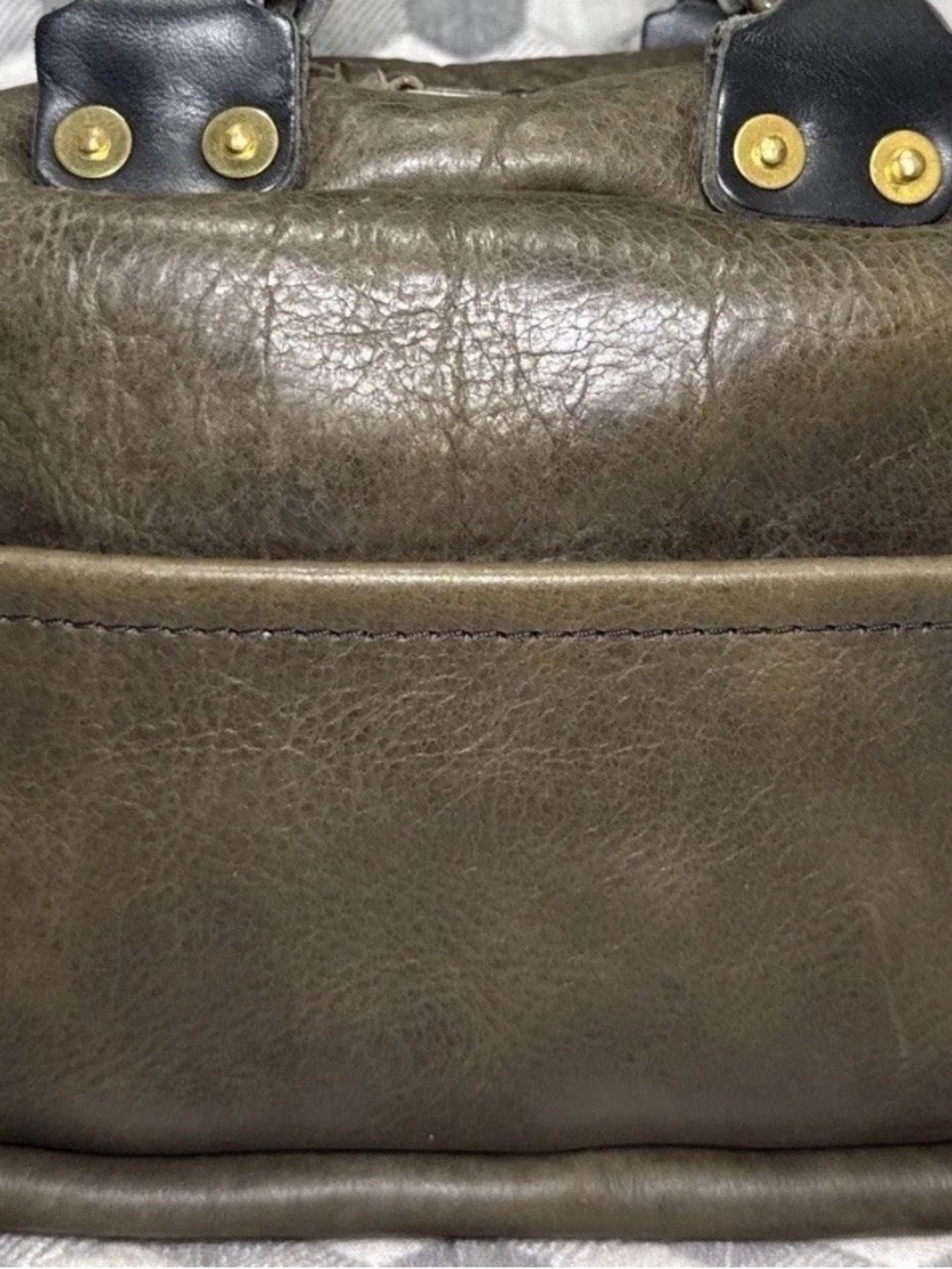 Go Forth Leather - Small Hoffman Shoulder / Crossbody Bag - Picture 2 of 13